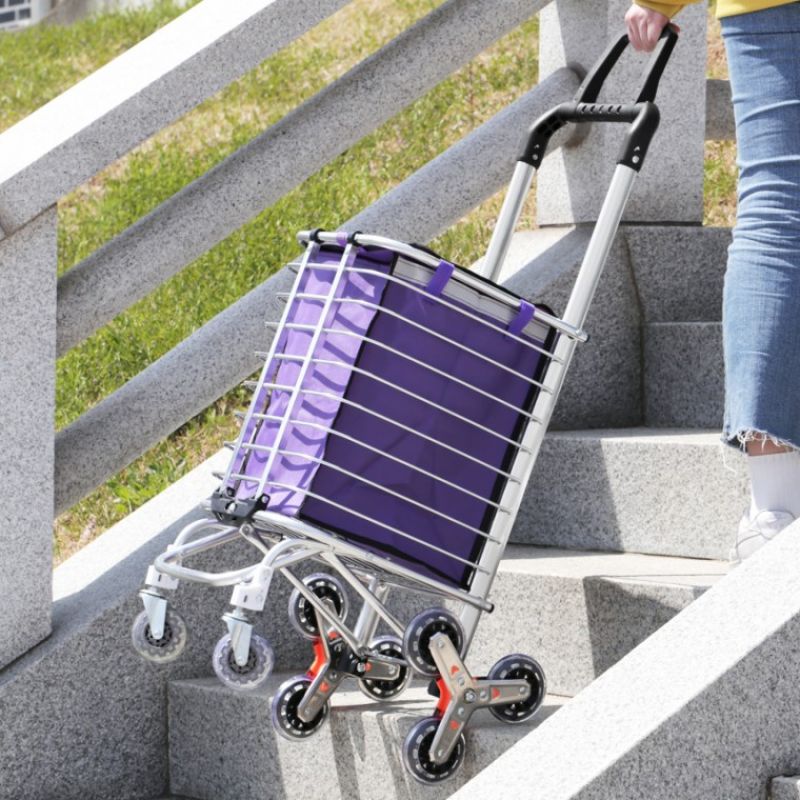 세바퀴카트 계단도 사용가능한 접이식 쇼핑카트 이미지/