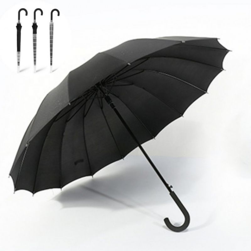 튼튼한 빗물받이 장우산 투명 커버 아이디어 우산 이미지/