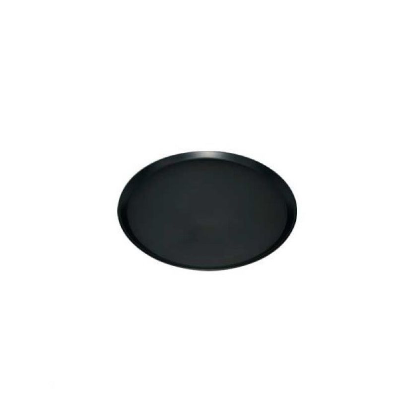 논슬립 원형쟁반-소(약30.5cm) 블랙 식당 카페 이미지/