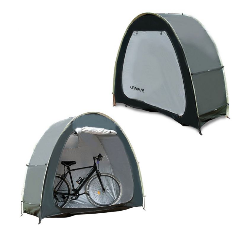 런웨이브 자전거용 텐트/ 개인 야외보관실/ 자전거 부속 부식방지 이미지/