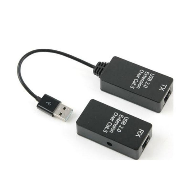 Coms USB리피터 RJ45 DM184 (Ver2.0 연장거리1m 50m USB전원케이블 이미지/
