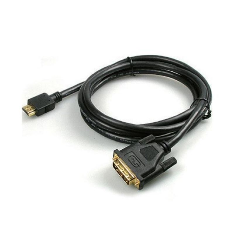 Coms HDMI DVI케이블 일반 표준형 C3653 (FullHD지원 음성지원불가/5M) 이미지/