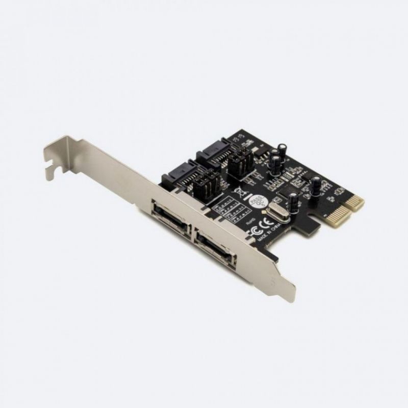 SATA PCI-E 카드 SATA 확장 카드 2포트 이미지/