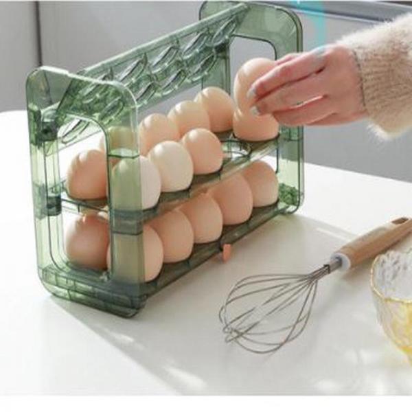 계란보관함 게란정리함 에그트레이 상자 박스 수납 이미지/