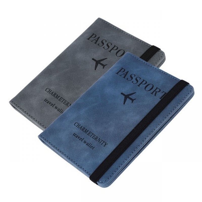 RFID 도난방지 여권 케이스-색상랜덤 카드 포켓 지갑 이미지/