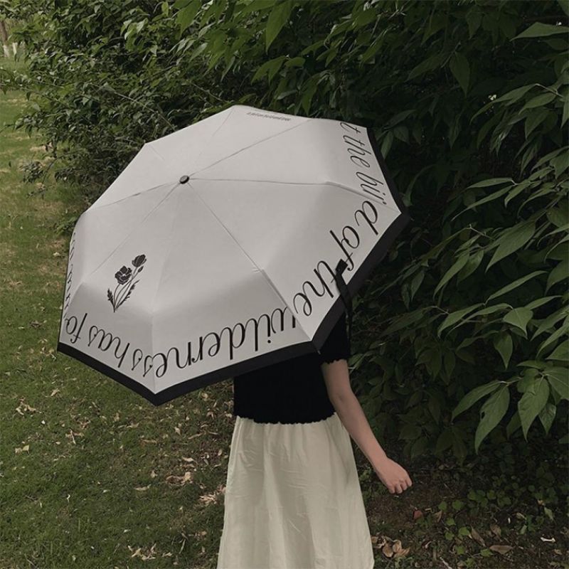 3단 자동우산 로즈 튼튼한 접이식 우산 양우산 단우산 이미지/