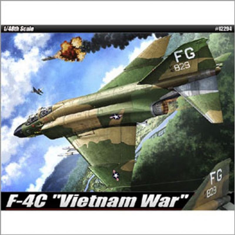 아카데미과학 F-4C 베트남전 비행기 프라모델 장난감 이미지/