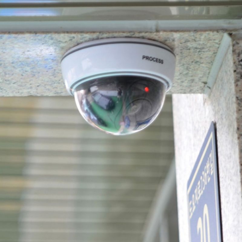 돔형 가짜 CCTV 모형 카메라 감시 방범 cctv 보안 이미지/