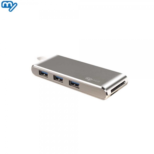 UA3CS USB3.0 C타입 5포트 카드리더기 알루미늄허브 이미지/