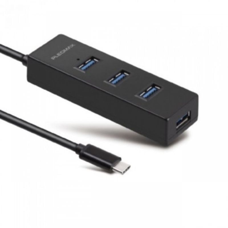 플레오맥스 PM-UH1000 C to USB허브 USB3.04포트 이미지/