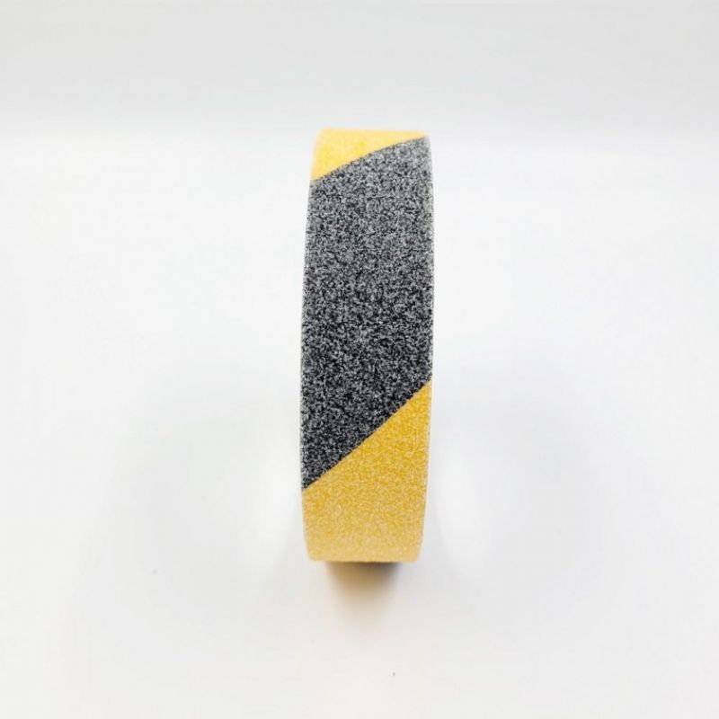 논슬립테이프 검은색 노란색 야외용 미끄럼방지 테이프(5M X 2.5CM) 미끄럼방지패드 이미지/