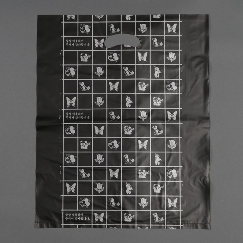 100p 양장비닐봉투(검정) (45x55cm) 이미지/