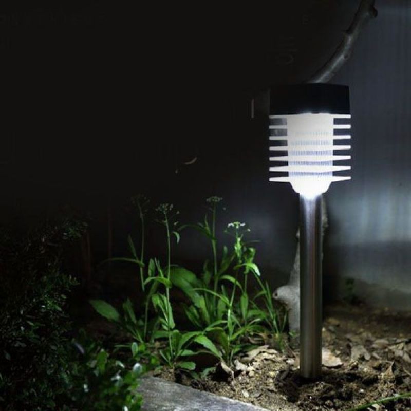 Coms 태양광 정원등 가든램프 LED 램프 야외조명 솔라 이미지/
