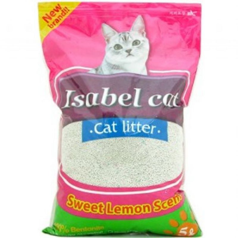 고양이 모래 캣리터 화장실 모래 레몬향 5L 이미지/