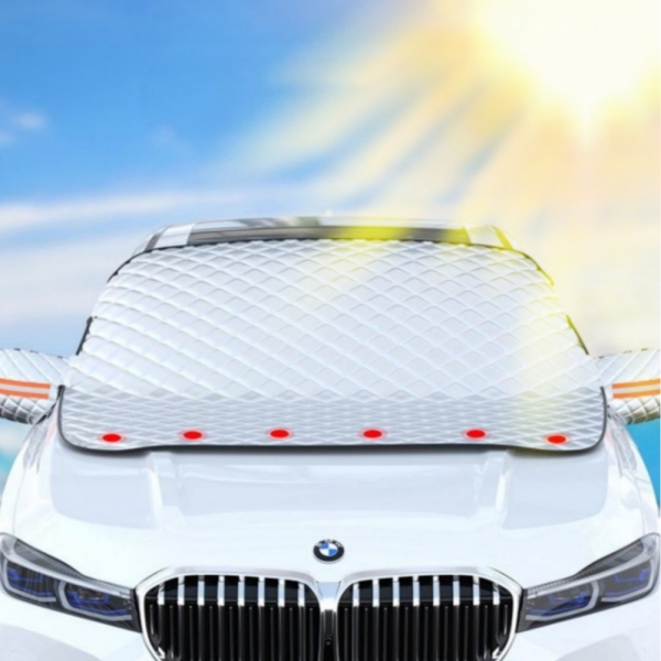 덮개형 차량 햇빛가리개 앞유리 커버 (대형) 이미지/