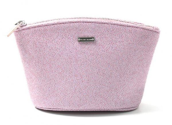 화장품 수납 가방 대용량 소형 휴대용 핑크 핸드백  파우치 가방 이미지/