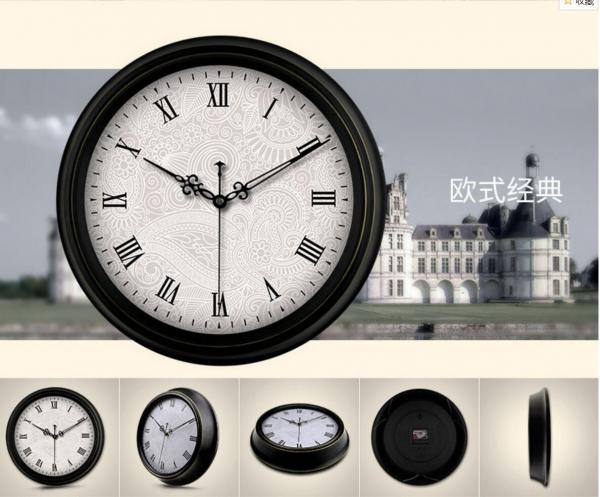 F1 가정용 시계 거실 북유럽 시계 가계 창의  현대  벽시계 03-16 이미지/