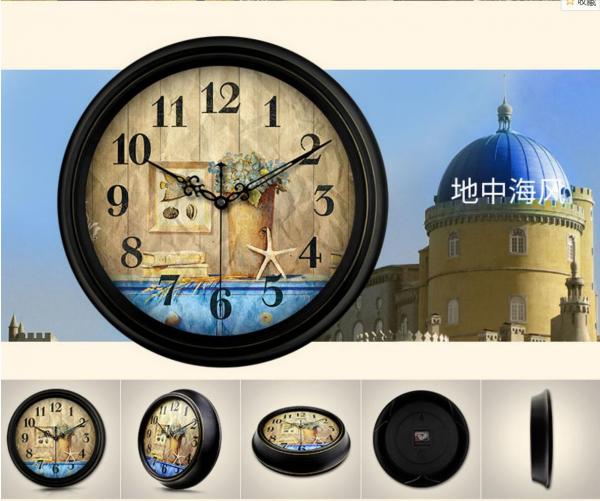 F1 가정용 시계 거실 북유럽 시계 가계 창의  현대  벽시계 06-14 이미지/