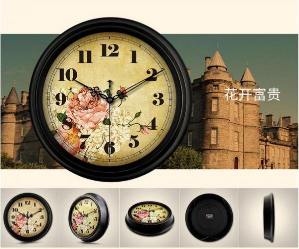 F1 가정용 시계 거실 북유럽 시계 가계 창의  현대  벽시계 07-14 이미지/