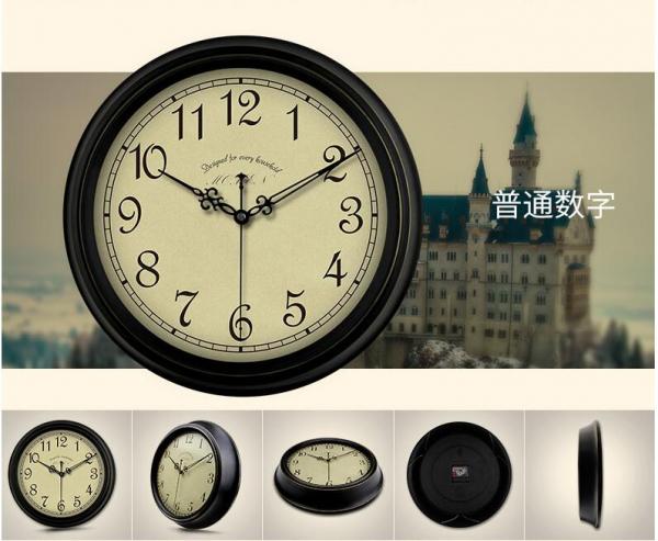 H112가정용 시계 거실 북유럽 시계 가계 창의  현대  벽시계 모델 02-14 이미지/