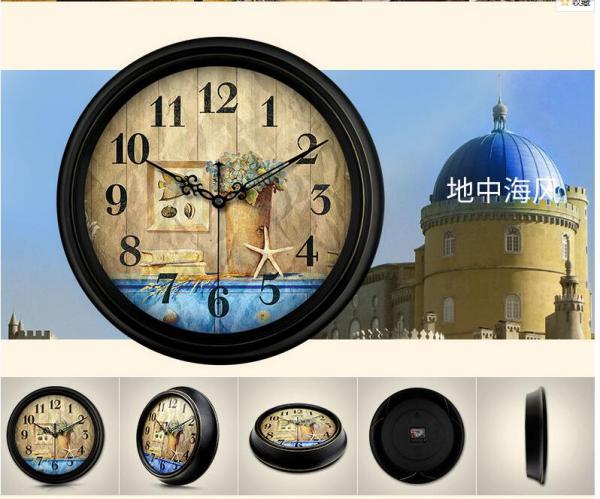 H112가정용 시계 거실 북유럽 시계 가계 창의  현대  벽시계 모델 06-14 이미지/