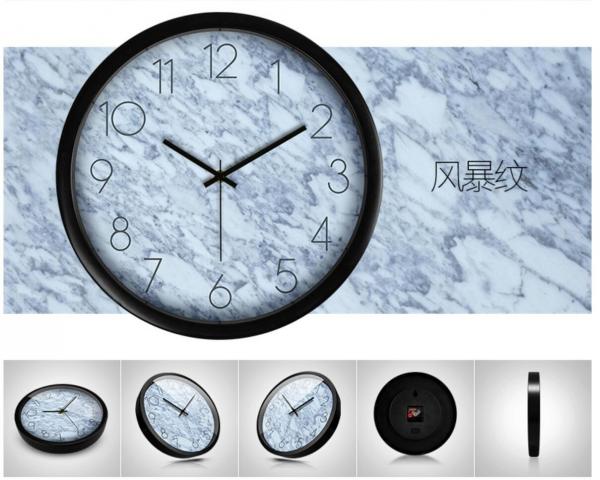 HK0106 가정용 시계 거실 북유럽 시계 가계 창의  현대  벽시계 모델 05-12 이미지/