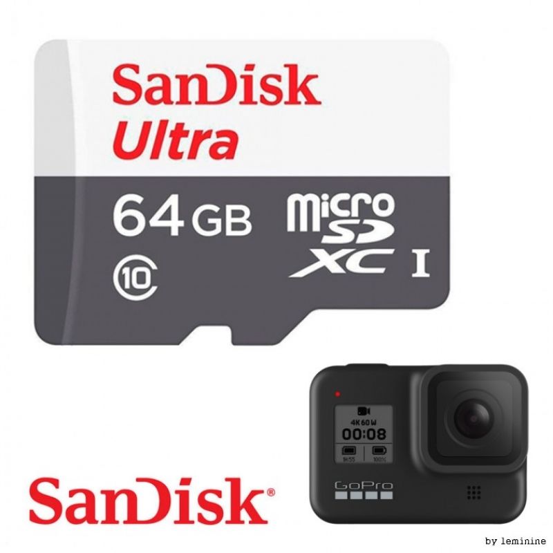 GOPRO HERO 8 마이크로SD 카드 64GB 메모리 SD카드 이미지/