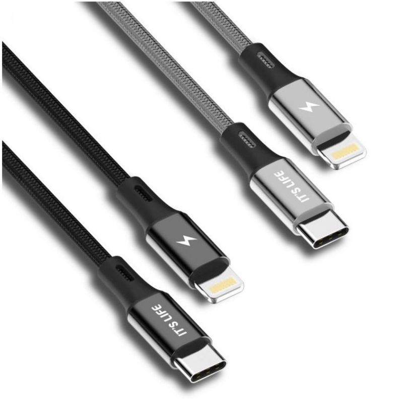 이츠라이프 USB C to 8핀 라이트닝 아이폰 고속충전 케이블 이미지/