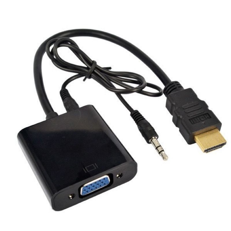 HDMI to VGA 변환컨버터 오디오지원 RGB컨버터 이미지/