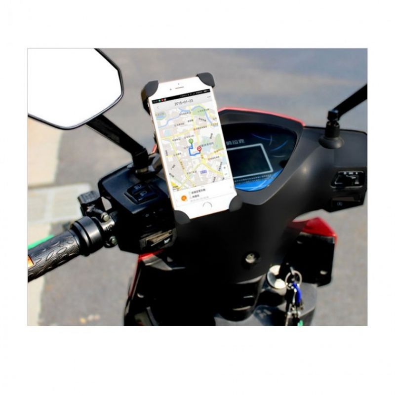 360도 회전 자전거 오토바이 스쿠터배달 휴대폰 거치대 이미지/