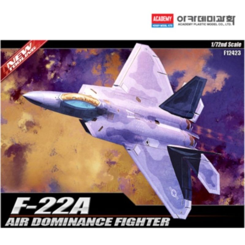 아카데미 프라모델 1/72 F-22A AIR DOMINANCE FIGHTER 랩터 (124 이미지/