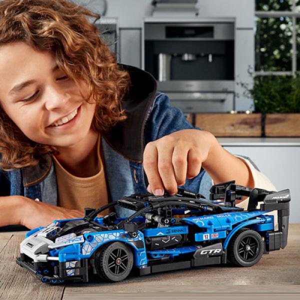 LEGO 4123 맥켈렌세나 GTR 레이싱 모델 블록 키즈 장난감 이미지/