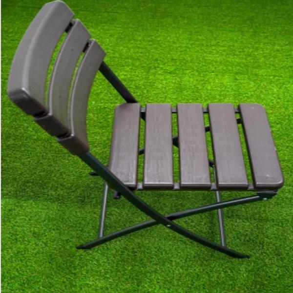 브로몰딩 접이식 의자 가판대 이동식 플라스틱 책상 의자 다이소 코스트코 이케아 야외용 캠핑 매대 테라스 이미지/