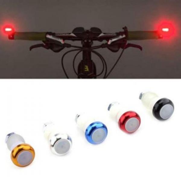국내배송 안전등 라이딩 방수 2p 바이크 LED 핸들 램프 라이트 자전거 전조등 이미지/