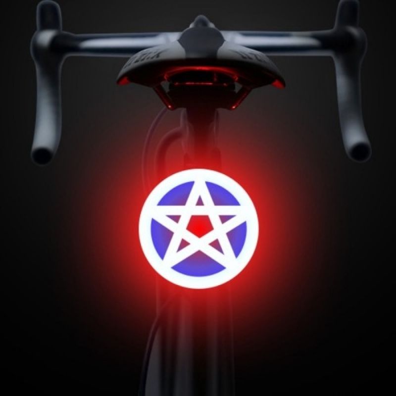 murray 야간 라이딩 추방 충동 예방용 자전거 후미등 X 2개입 이미지/