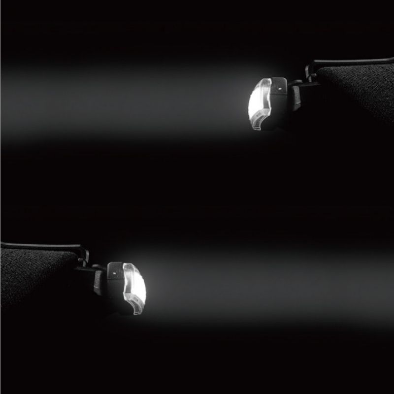LED COB 충전식 캠핑 등산 낚시 랜턴 가벼운 헤드랜턴 밝은 캡라이트 LC-9007-2 이미지/