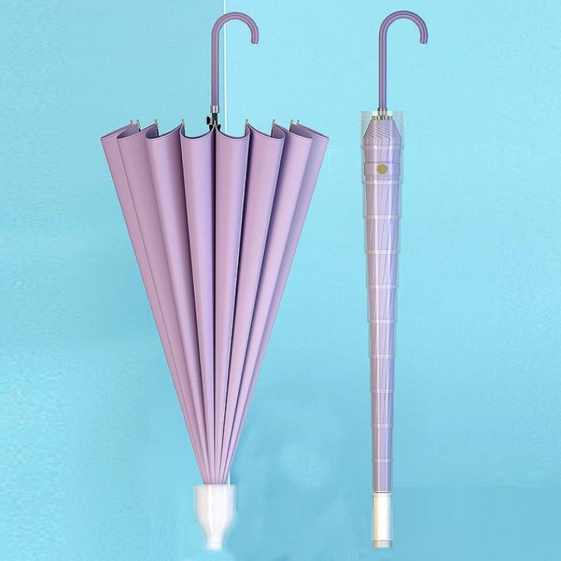 준캡 파스텔 만능탭 물받이 장우산 양산 우산 튼튼한우산 우산도매 판촉물 기념품 이미지/