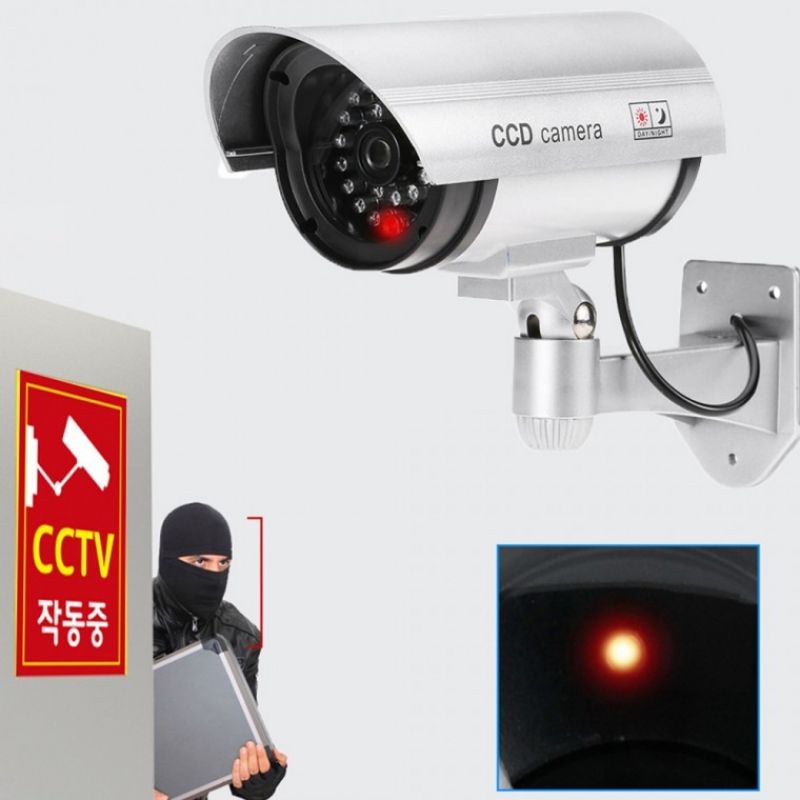 다번다 고급 안전방범 외부형 CCTV 모형 감시카메라 도난방지 이미지/