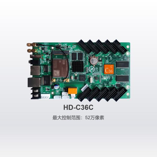 후이두 비동기 풀컬러 컨트롤카드 중소 화면 제어 카드 HD-C36C 이미지/