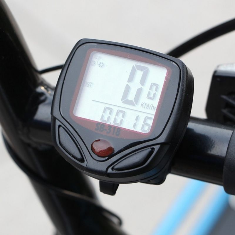 라이딩 주행속도표시 디지털 자전거속도계 15기능 이미지/