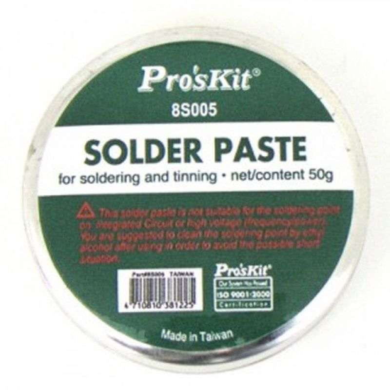 Proskit 8S005 납땜용 PASTE - 납땜작업시 납의 흡착을 용이하게 해주는 제품 이미지/