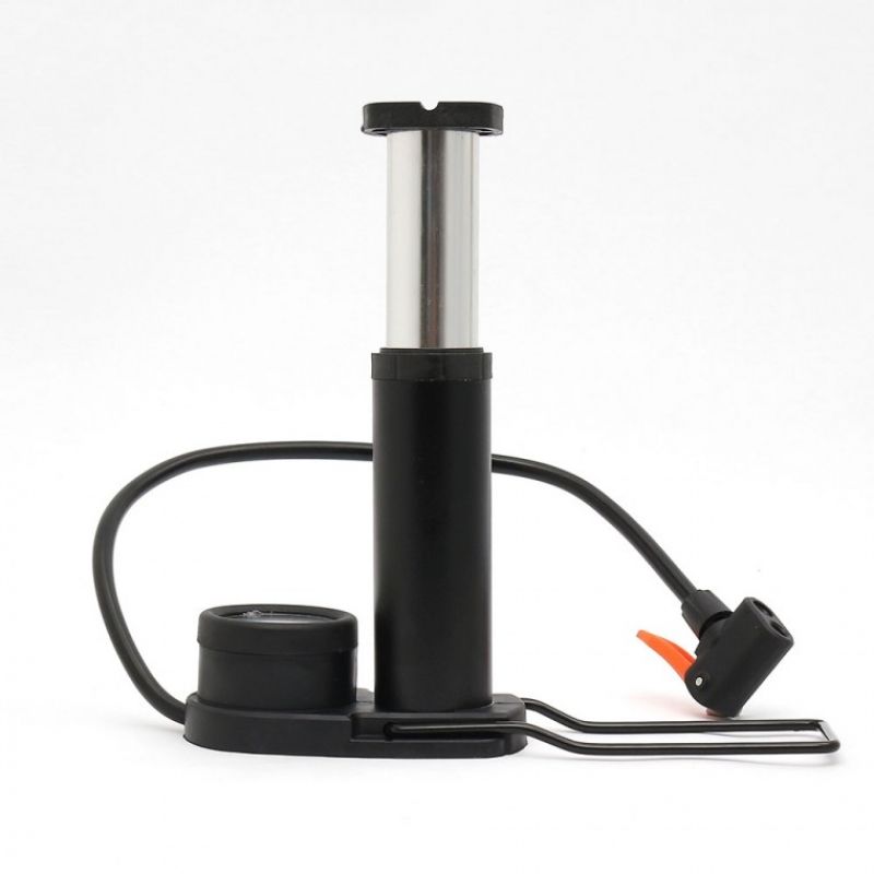 액티브 공기압 자전거발펌프(블랙) 자전거펌프 이미지/