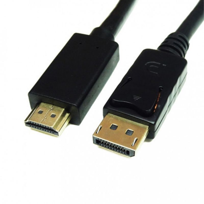 (HD-V05) DPtoHDMI케이블 1.8M 디스플레이포트에서 HDMI포트 변환케이블 이미지/