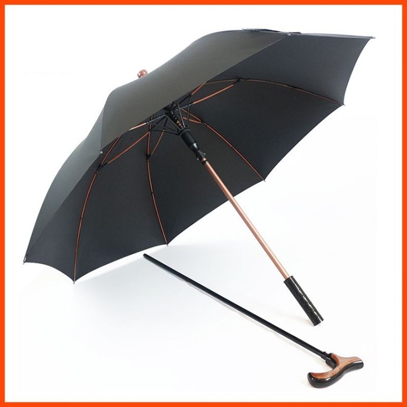 [총알배송] 분리형 지팡이우산 우산+지팡이 600g 초경량 우산 튼튼한 지팡이겸용 우산 어 이미지/