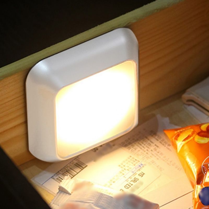 동작감지 자동소등 마그넷 웜색 LED 센서등 (화이트) 이미지/