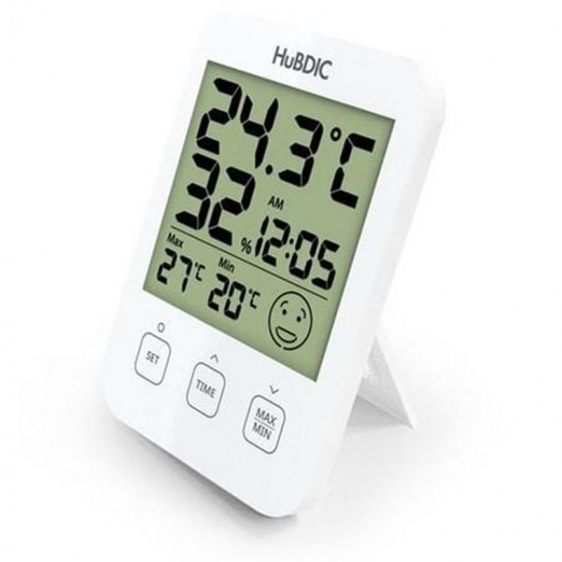휴비딕HT7 디지털 시계 온도계 습도계 온습도계 이미지/