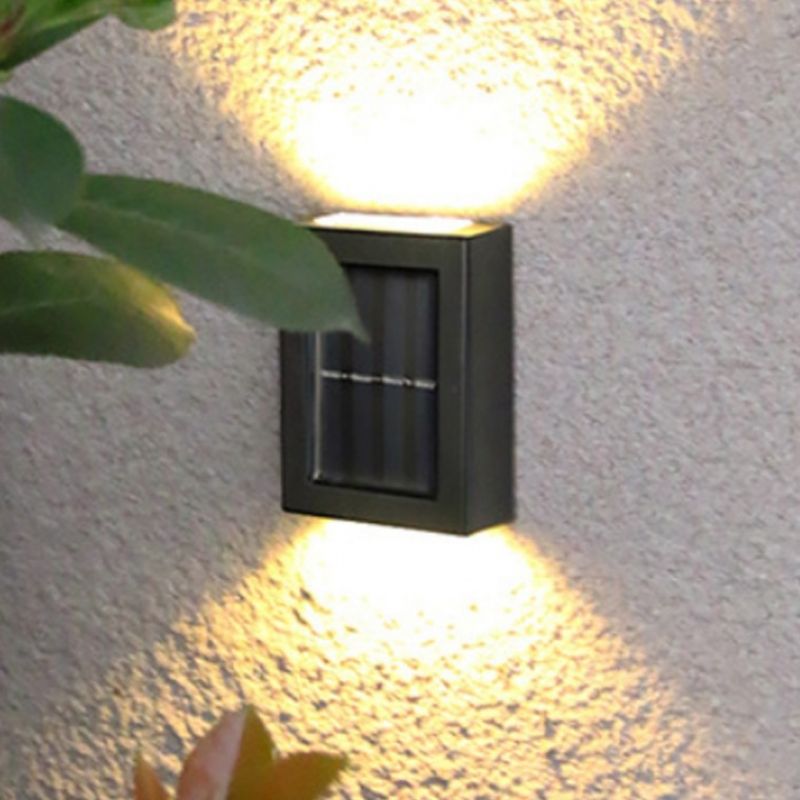 LED 야외 태양광 벽부등 2p세트 정원 카페 야외등 이미지/
