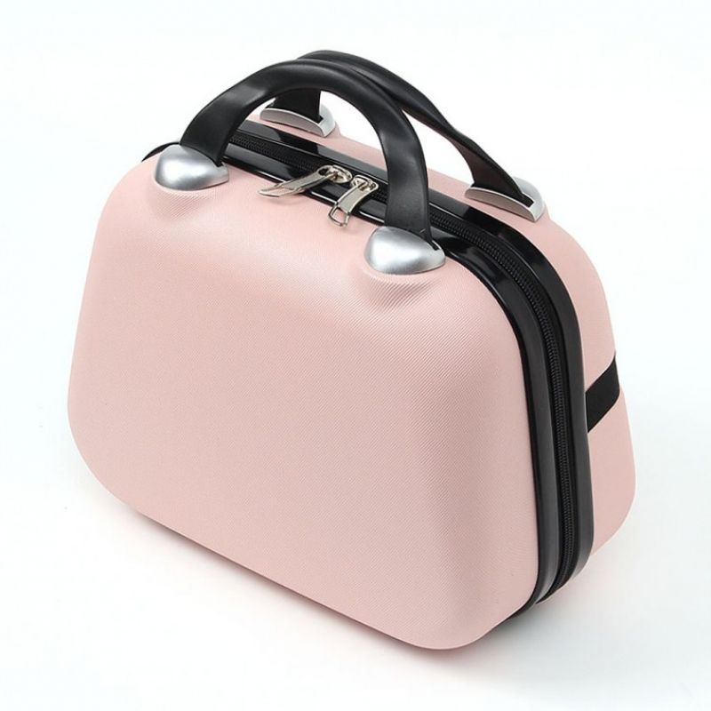 캠핑 기내용 레디백 14형 하드 여행 여행가방 핑크 이미지/