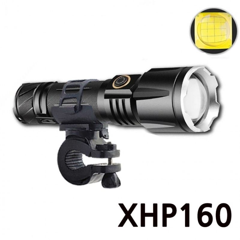 XHP160 LED 자전거 랜턴 줌 전조등 안전등 자전거라이트 P180 아X 이미지/