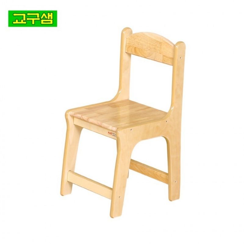 어린이 원목 열린 의자 자작합판 높이720 H74-4ca 이미지/